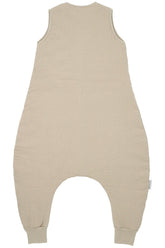 Meyco Baby Winter Sleep Overall Jumper Pre-Washed Muslin Uni Sand - 92cm - Mari Kali Stores Cyprus